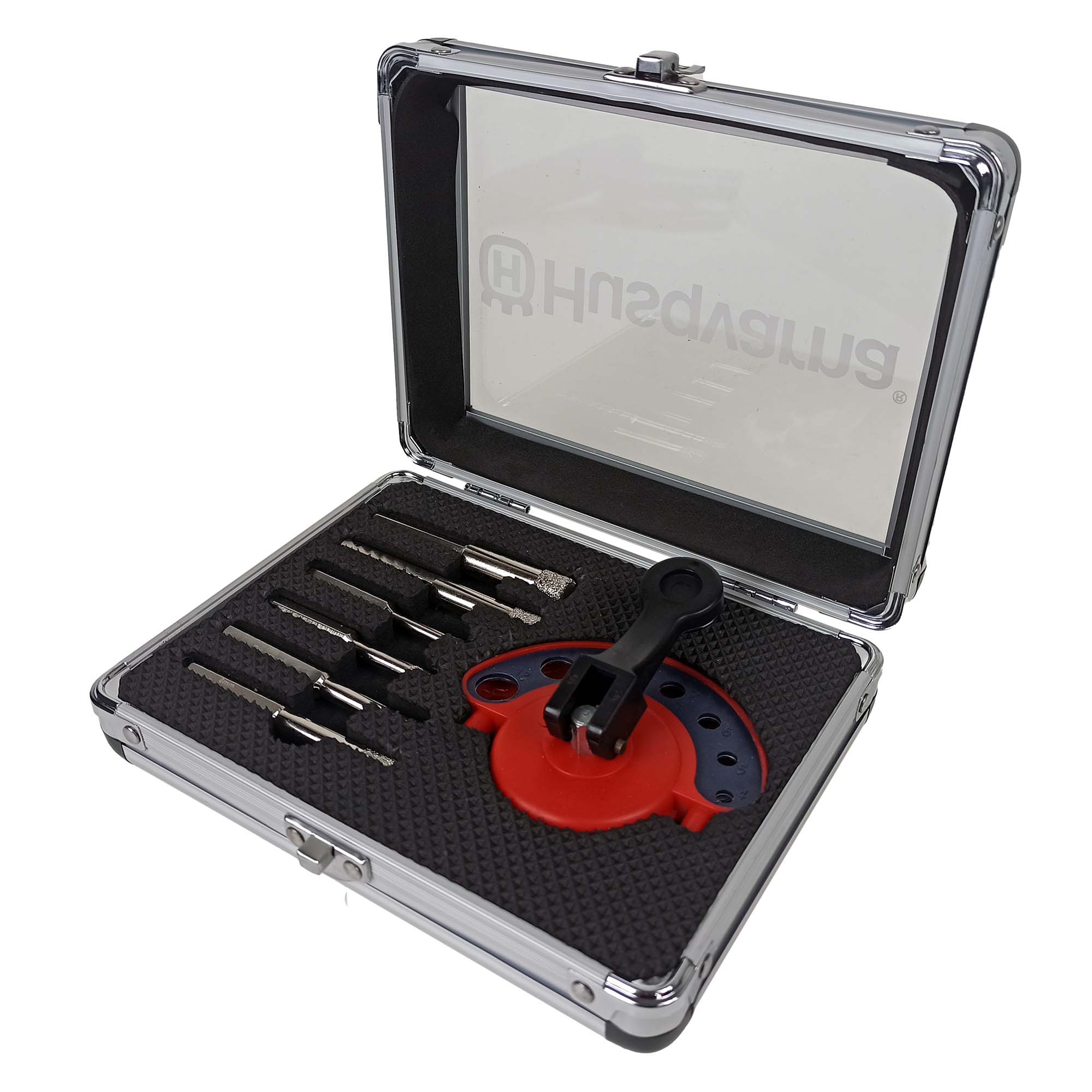1B5XCr7V0s87lB Husqvarna® Fliesenleger Bohrset D605 Vari-Drill 5 mm - 12 mm