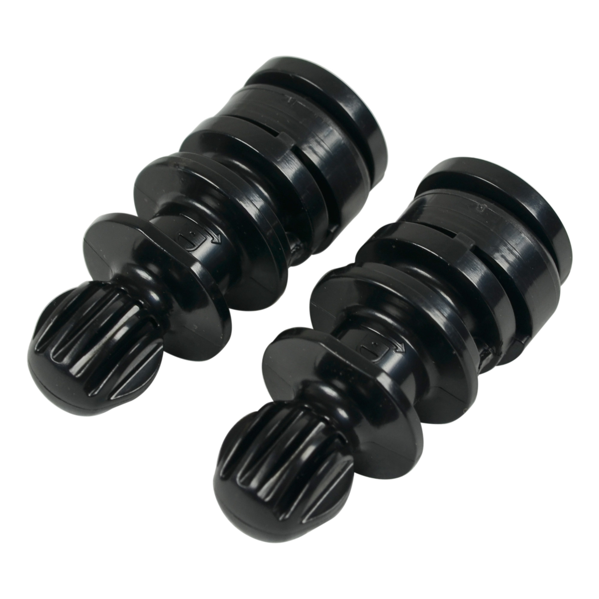 kugelkopf_schwarz_3_Web ZipWall® Bodenadapter Staubschutzwand für Teleskopstangen 3,6 m