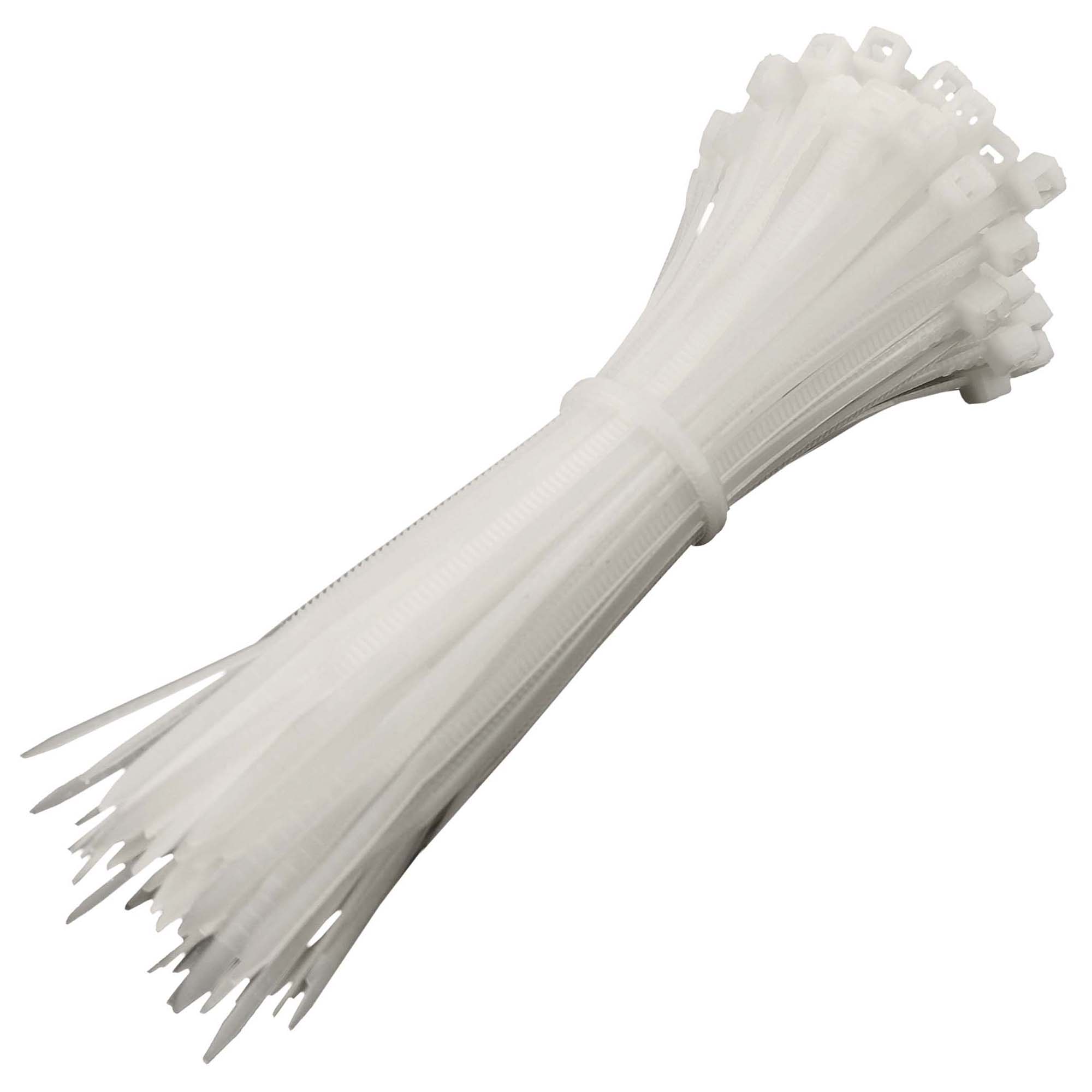 Scorprotect® Profi Kabelbinder aus Nylon naturfarben 2,5 mm x 100 mm Beutel mit 100 Stück