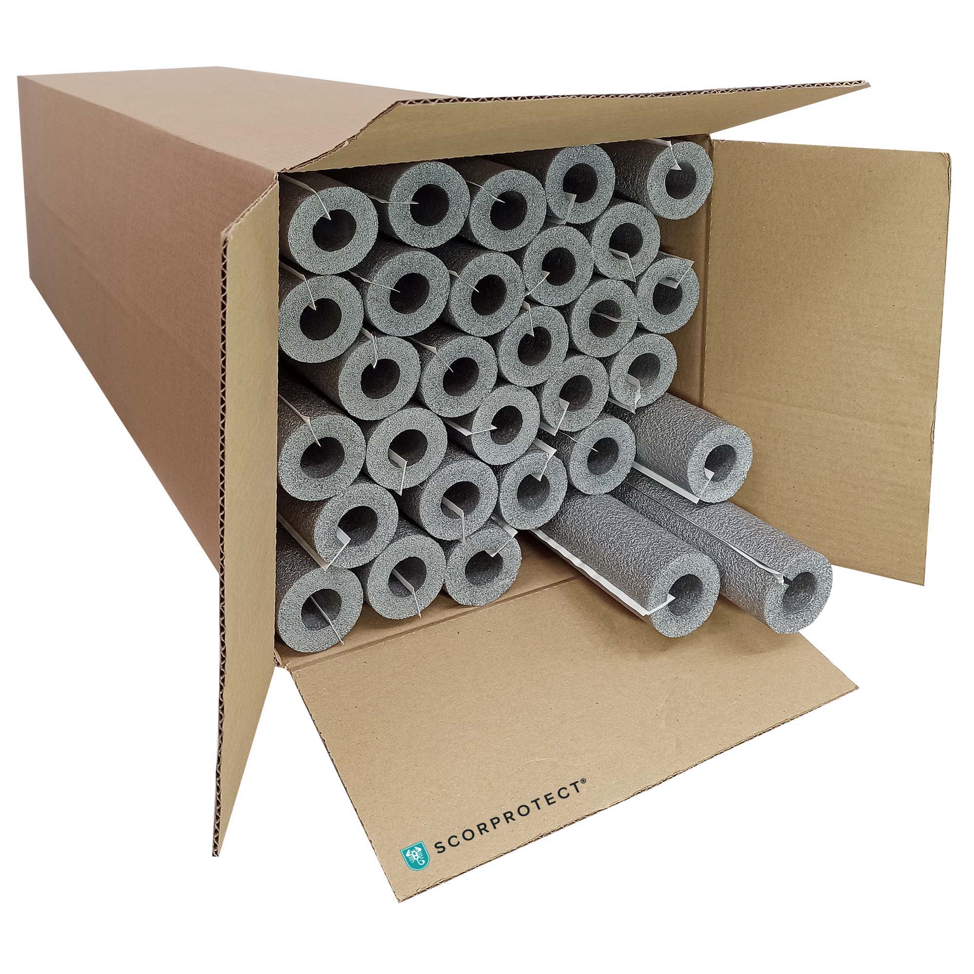 PE Rohrisolierung selbstklebend 1 m ganzer Karton Farbe grau 22 mm x 13 mm PE Rohrisolierung selbstklebend 1 m ganzer Karton Farbe grau 22 mm x 13 mm