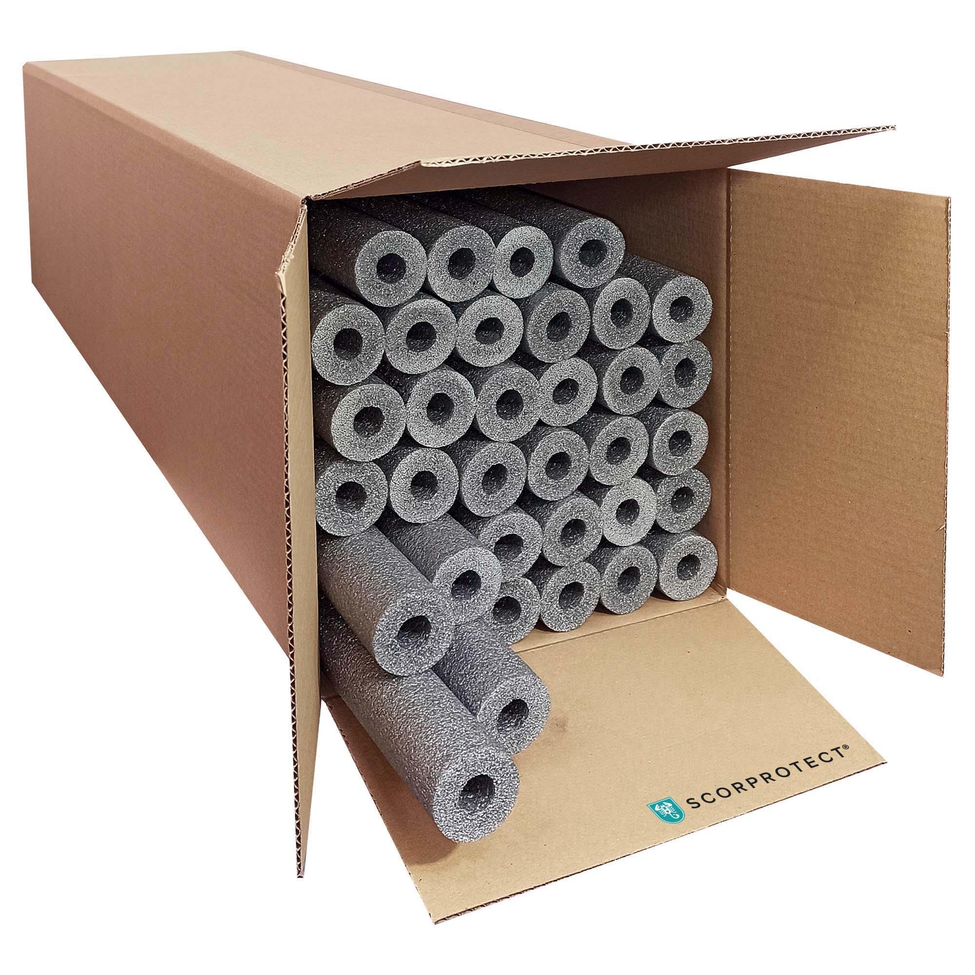 PE Rohrisolierung geschlitzt 1 m ganzer Karton Farbe grau 15 mm x 13 mm PE Rohrisolierung geschlitzt 1 m ganzer Karton Farbe grau 15 mm x 13 mm
