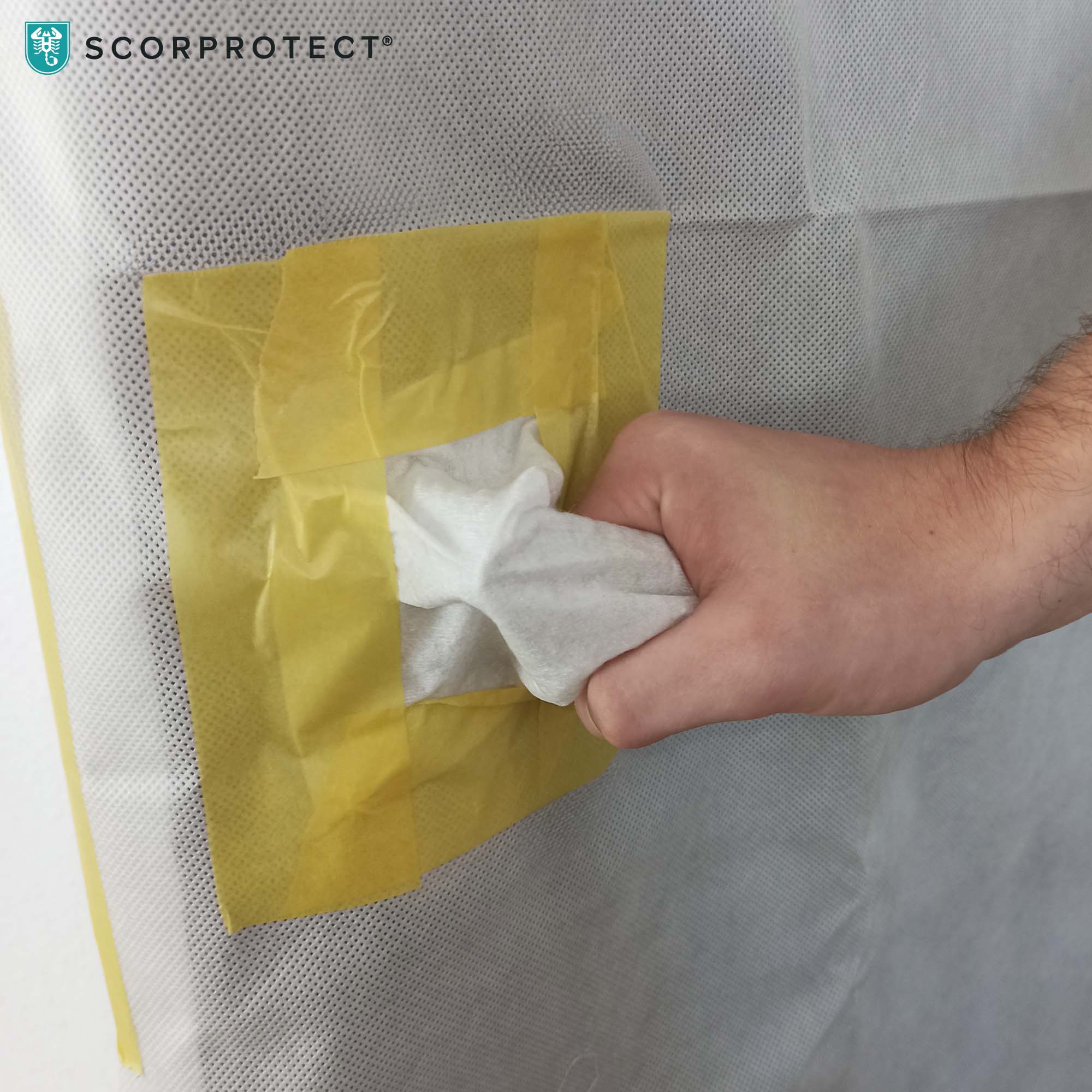 Scorprotect® Griffschoner für Haustür- oder Fenstergriffe Scorprotect® Griffschoner für Haustür- oder Fenstergriffe