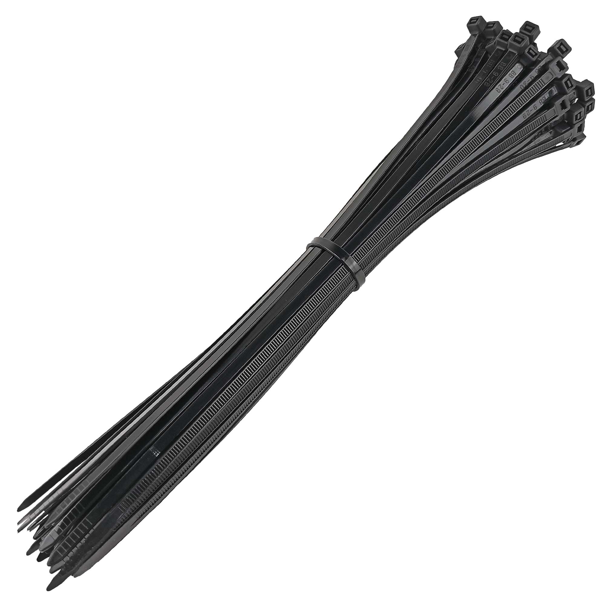 Scorprotect® Profi Kabelbinder aus Nylon schwarz 4,8 mm x 300 mm Beutel mit 100 Stück