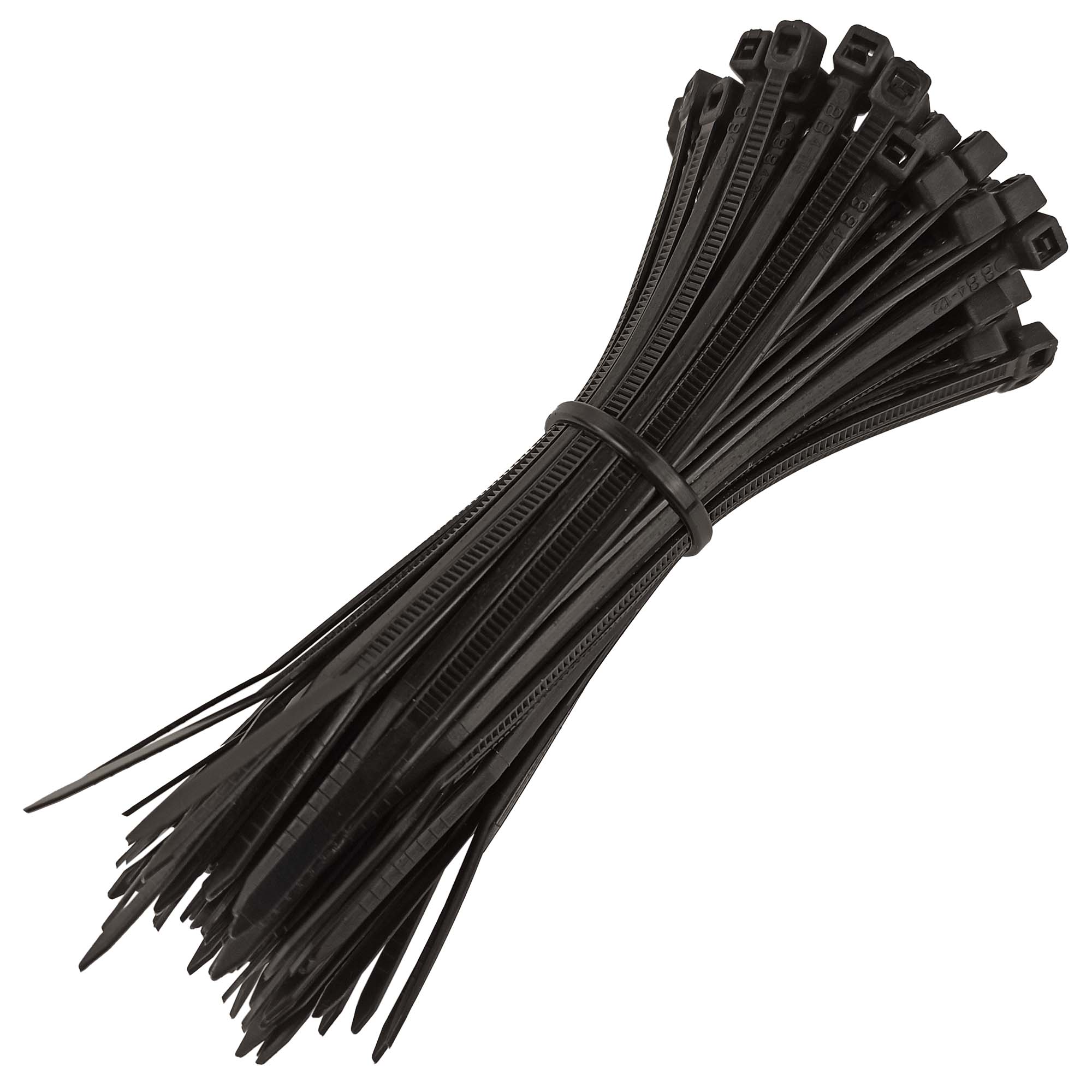 Scorprotect® Profi Kabelbinder aus Nylon schwarz 2,5 mm x 100 mm Beutel mit 100 Stück