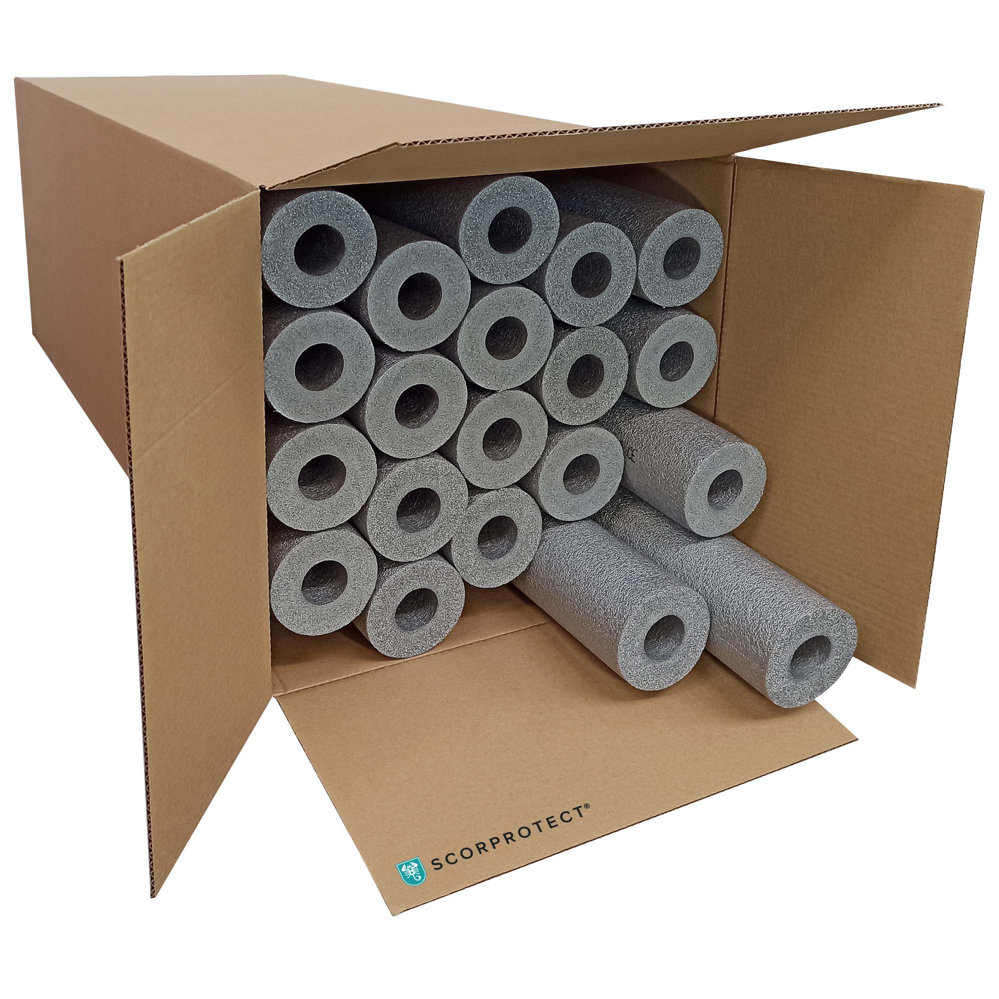 PE Rohrisolierung geschlitzt 1 m ganzer Karton Farbe grau 35 mm x 25 mm PE Rohrisolierung geschlitzt 1 m ganzer Karton Farbe grau 35 mm x 25 mm